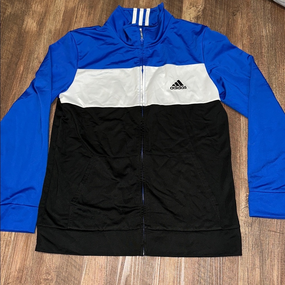 Adidas Boys Zip Up Jacket‎ size L